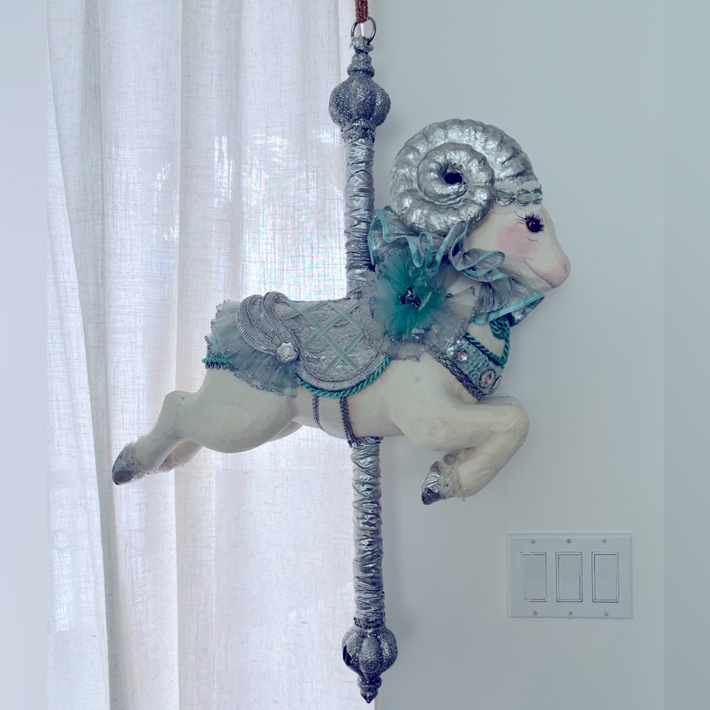 Katherine's Collection  Skye Blu Sheep Lamb prop